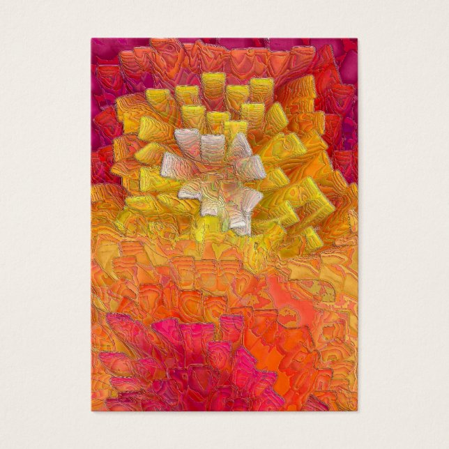 Struik verbranden visitekaartjes (Voorkant)