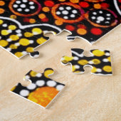 Struik zaaddromen in de woestijn legpuzzel (Zijkant)