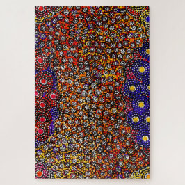 Struik zaaddromen in de woestijn legpuzzel