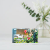 Struiken voor het snoeien van landschapsarchitecte visitekaartje (Staand voorkant)