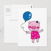 Struikvarkens Briefkaart (Voorkant / Achterkant)