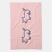 Struikvarkens Theedoek (Verticaal)