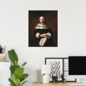 Struisveerwaaier - Rembrandt Fine Art Poster (Thuiskantoor)