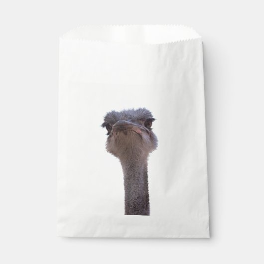 struisvogel bedankzakje (Voorkant)