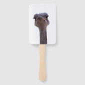 struisvogel handwaaier (Achterkant)