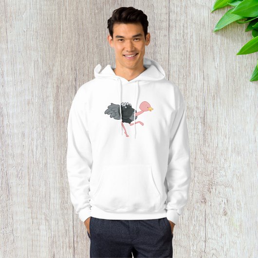 Struisvogel hardlopen hoodie