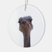 struisvogel keramisch ornament (Links)