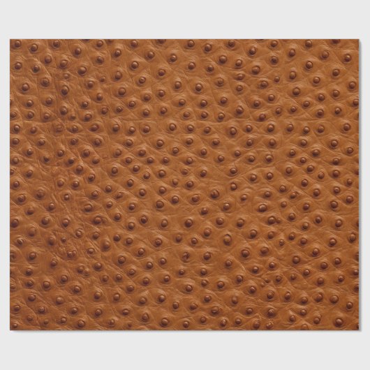 Struisvogel Leer Inpakpapier (Vlak)