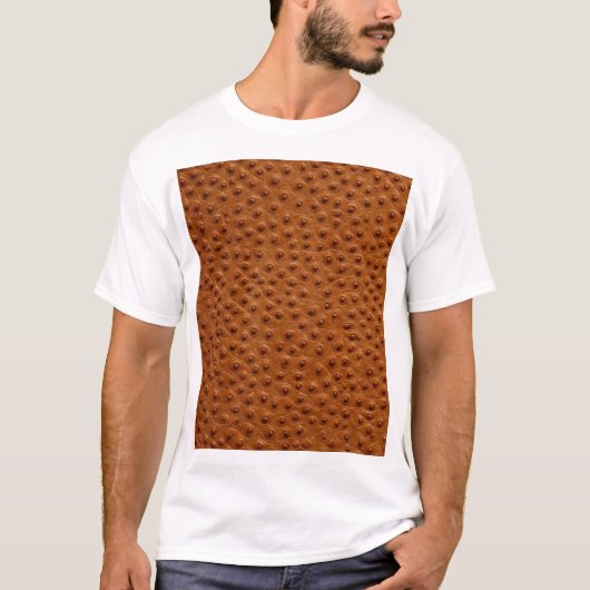 Struisvogel Leer T-Shirt (Voorkant)