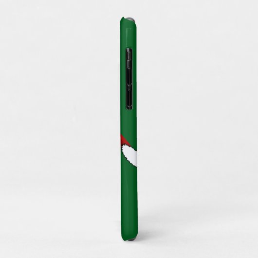 Struisvogel met kerstmuts Kerstmis dierentuin dier Case-Mate iPhone Case (Achterkant/links)