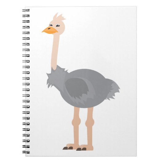 Struisvogel Notitieboek (Voorkant)
