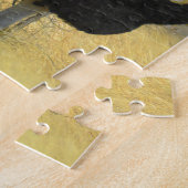 Struisvogel op een ren legpuzzel (Zijkant)