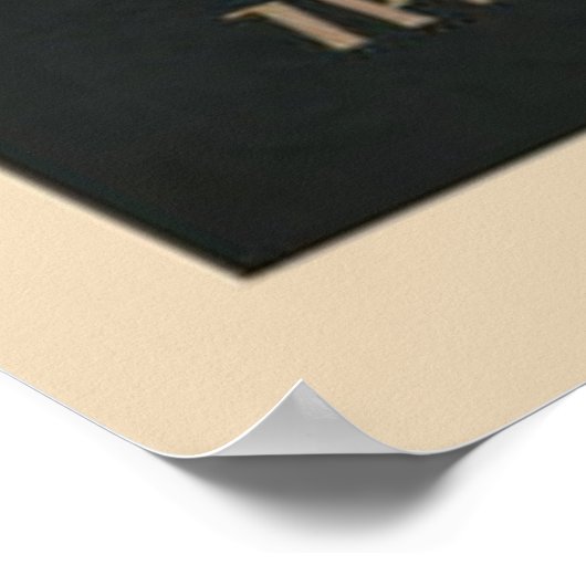 struisvogel roken een pijp prosecco Poster (Hoek)