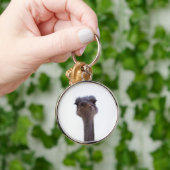 struisvogel sleutelhanger (Hand)
