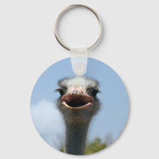 struisvogel sleutelhanger