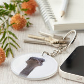 struisvogel sleutelhanger (Voorkant Rechts)