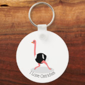 Struisvogeldesign Sleutelhanger (Voorkant)