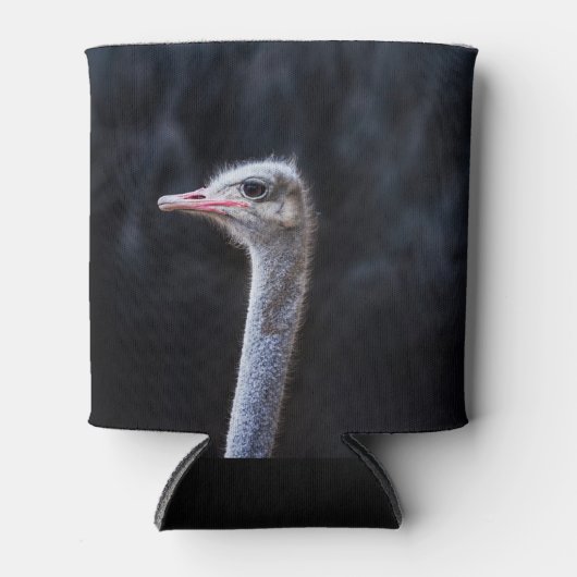 Struisvogelfotografie Blikjeskoeler (Voorkant)