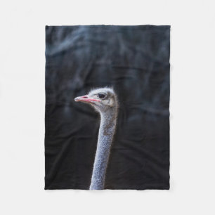 Struisvogelfotografie Fleece Deken