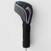 Struisvogelfotografie Golfheadcover (Schuin)