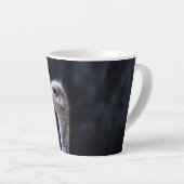 Struisvogelfotografie Latte Mok (Rechterhoek)