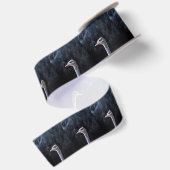 Struisvogelfotografie Satijnen Lint (Achterkant)