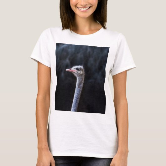 Struisvogelfotografie T-shirt (Voorkant)