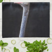 Struisvogelfotografie Theedoek (Gevouwen)