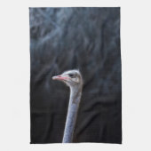Struisvogelfotografie Theedoek (Verticaal)