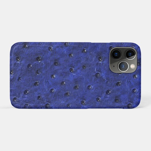 Struisvogelhuid Case-Mate iPhone Case (Achterkant (horizontaal))