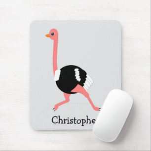 Struisvogelontwerp Muismat