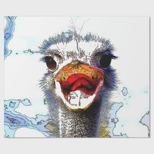 struisvogels20150701 cadeaupapier (Vlak)