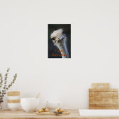 struisvogels poster (Keuken)