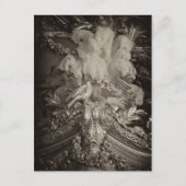 Struisvogelveren, het bed van Marie Antoinette. Briefkaart (Voorkant)