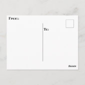 "STRUISVOGELVLIEGER" BRIEFKAART (Achterkant)