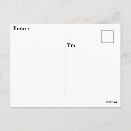 "STRUISVOGELVLIEGER" BRIEFKAART (Achterkant)