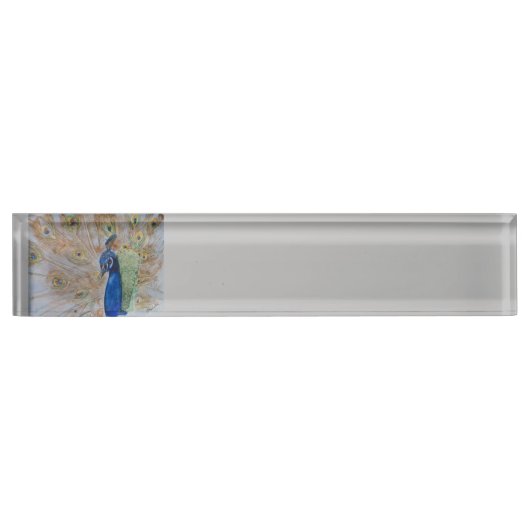 Struitje uw bureau naambordje (Voorkant)