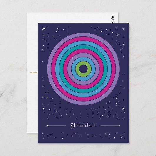 Struktur Briefkaart (Voorkant / Achterkant)