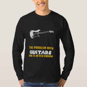 Strum Up Smiles: het probleem met gitaren Grappig T-shirt