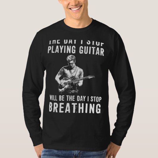Strummen voor het leven: de dag dat ik stopte met t-shirt (Voorkant)