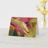 Strummin Kaart (Gele Bloem)