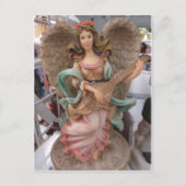 Strumming Angel Briefkaart (Voorkant)