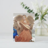 Strumming Angel Briefkaart (Staand voorkant)