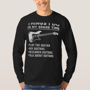 Strumming Guitar Vibes: Laat je muzikale passie lo T-shirt