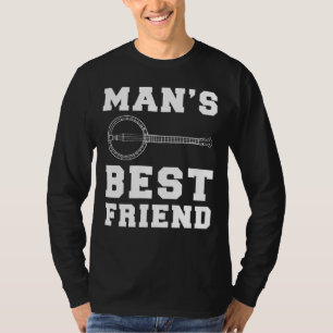 Strumming Smiles: Banjo - Mans Beste Vriend T-shir T-shirt