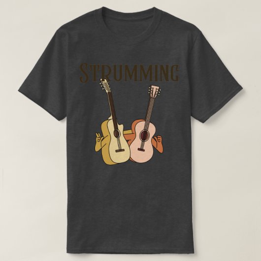 Strumming T-shirt (Design voorkant)