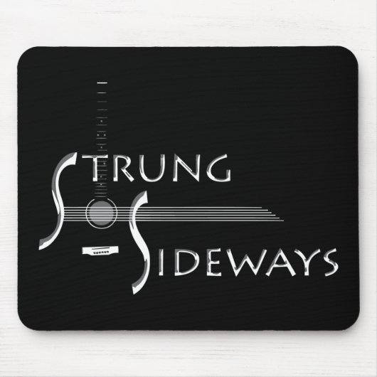 Strung Sideways Logo Mousepad Muismat (Voorkant)