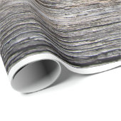 Strustige houten strandpanelen cadeaupapier (Rol Hoek)