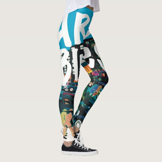 Strut de Harlem Blues Leggings (Rechts)