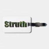 Struth ! Aussie Slang Word, Bagagelabel (Achterkant horizontaal)